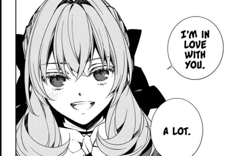 關於漫畫《终结的炽天使 - Seraph of the End》第161話的討論，告白 !